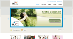 Desktop Screenshot of injoy-muenster.de